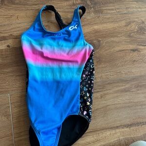 Blue and Pink GK LEOTARD